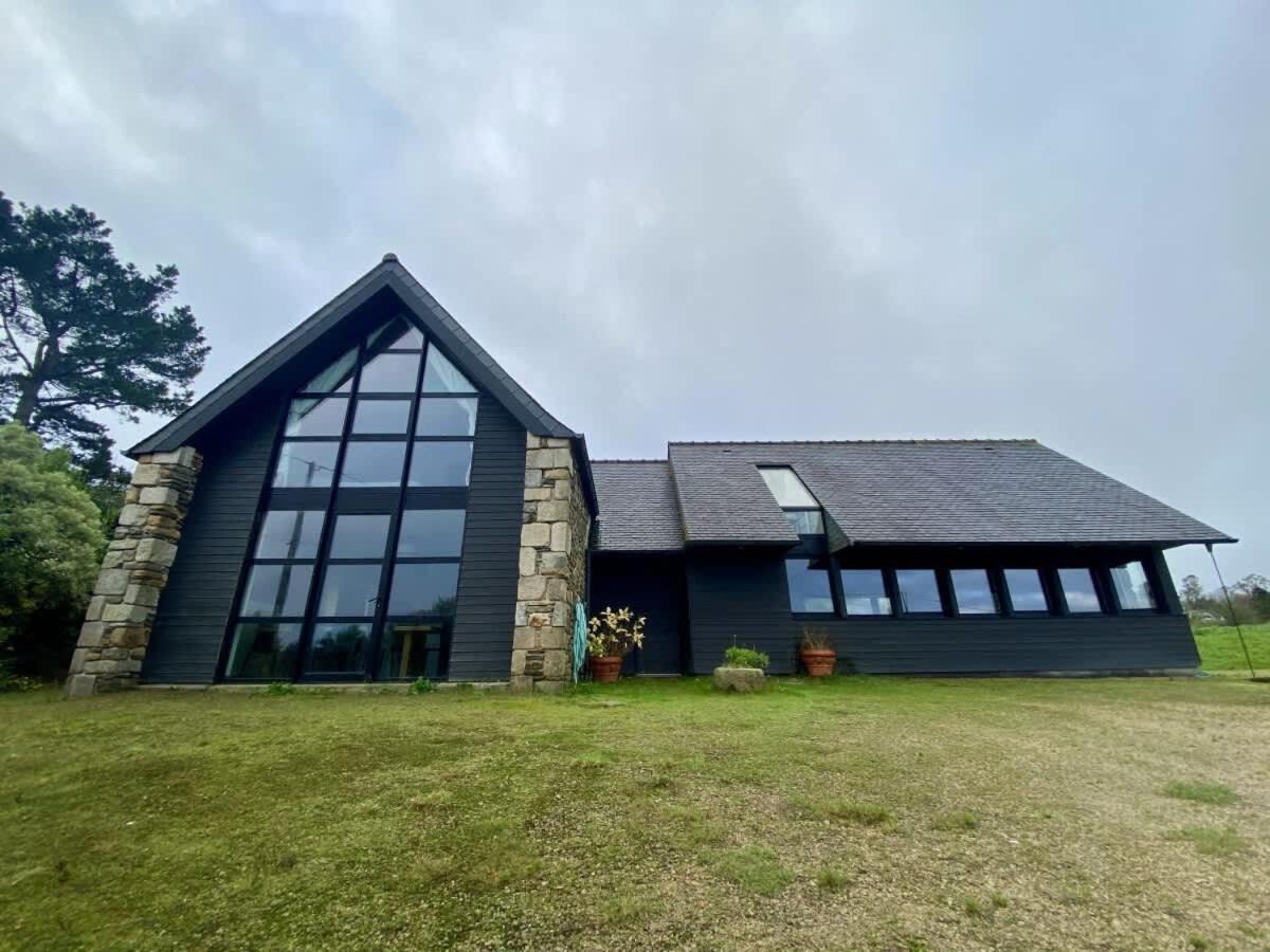 Large Farmhouse With Garden And Sea View For 8 People Locquenole Экстерьер фото